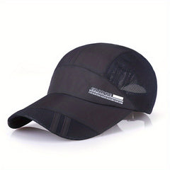 Men's Sun Visor Quick drying Cap Breathable Mesh Cap Anti-UV Sun Hat