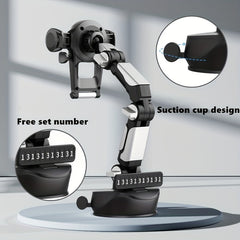 Car Phone Holder Mount Hands Dashboard & Windshield Mount Compatible