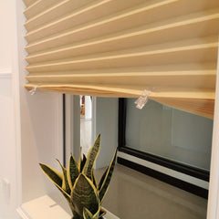 Nonwoven Pleated Curtain Shade Kitchen Bedroom 1pc