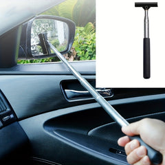 Car Rearview Mirror Wiper Retractable Car Glass Wiper Water Cleaner