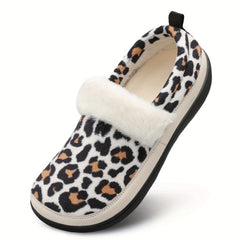 Women's Cow Print Walking Shoes Lightweight Warm Outdoor Shoes