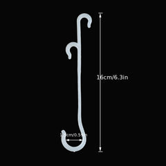 Garden Vegetable Plant Support Clips Fastener Hooks 50-100pcs