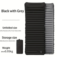Splicable Inflatable Cushion Portable Air Mattress for Camping