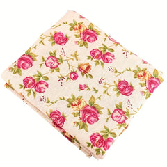 Cotton Linen Fabric Sewing Patchwork Tablecloth 19.6x27.5in