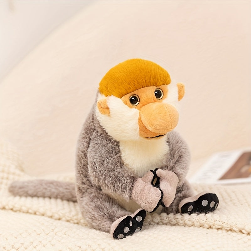 Adorable Proboscis Monkey Plush Doll 66in Soft Stuffed Animal