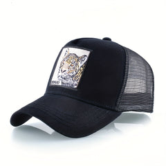 Animal Embroidery Baseball Cap for Men