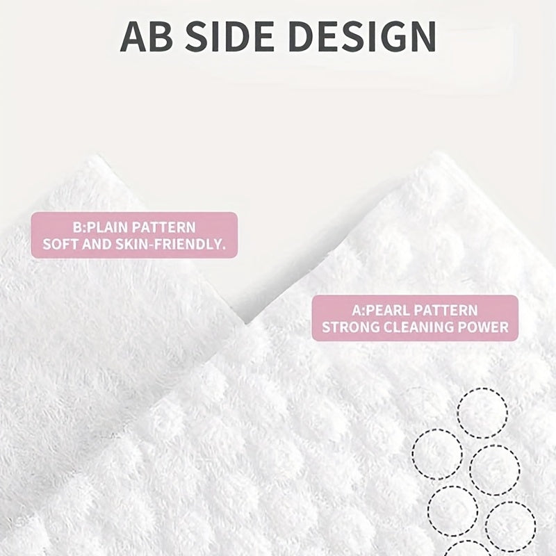 Disposable Large Bath Towels Biodegradable Cotton Quick Dry Washcloth Set