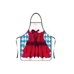 Polyester Barbecue Apron Anti-grease Splash Proof Kitchen Supplies