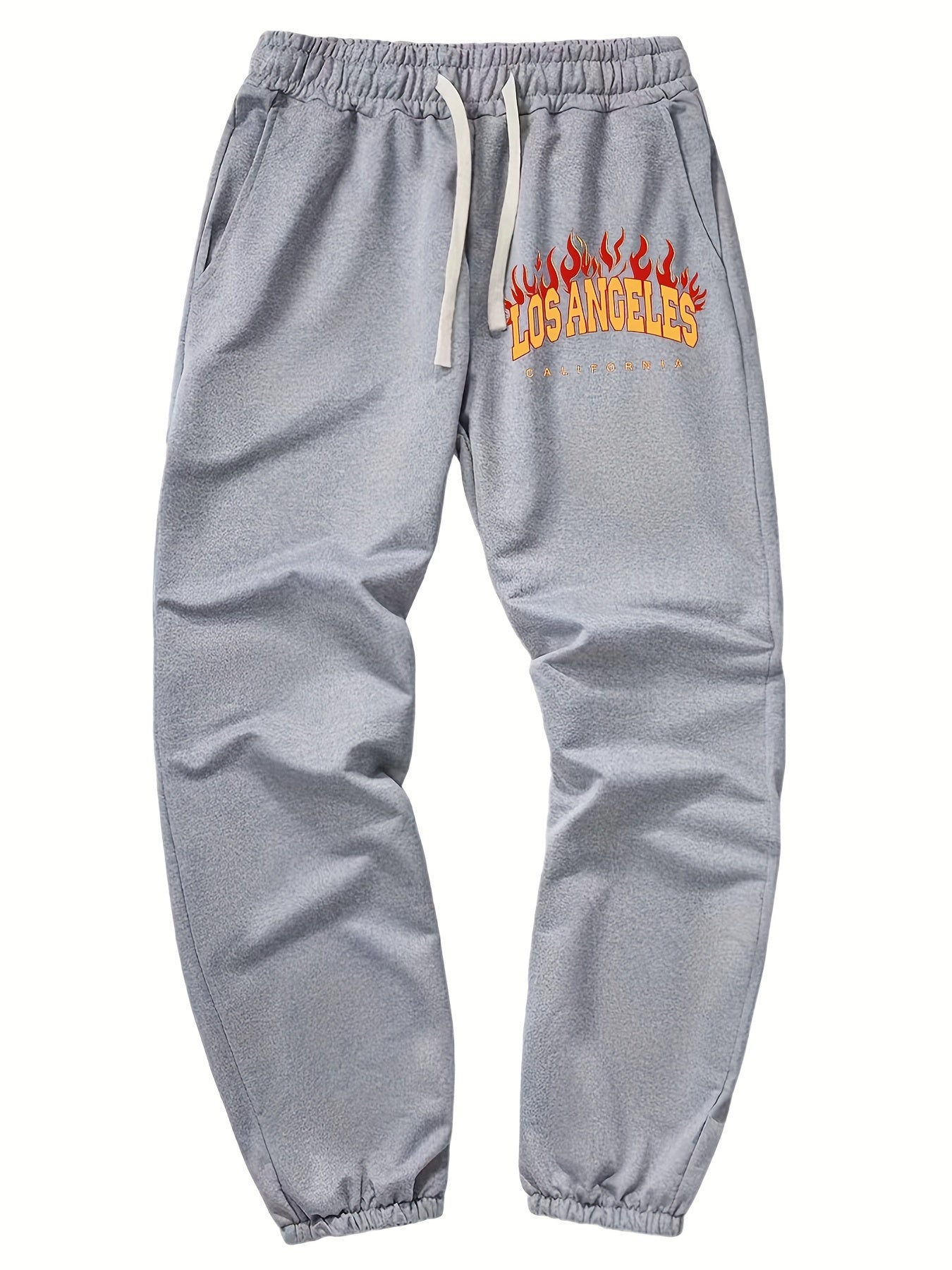 LOS ANGELES Print Men's Drawstring Sweatpants