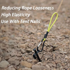 High Strength Bungee Cord with Carabiner for Tent Canopy