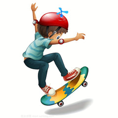 Fun Helmet Decorations for Outdoor Play