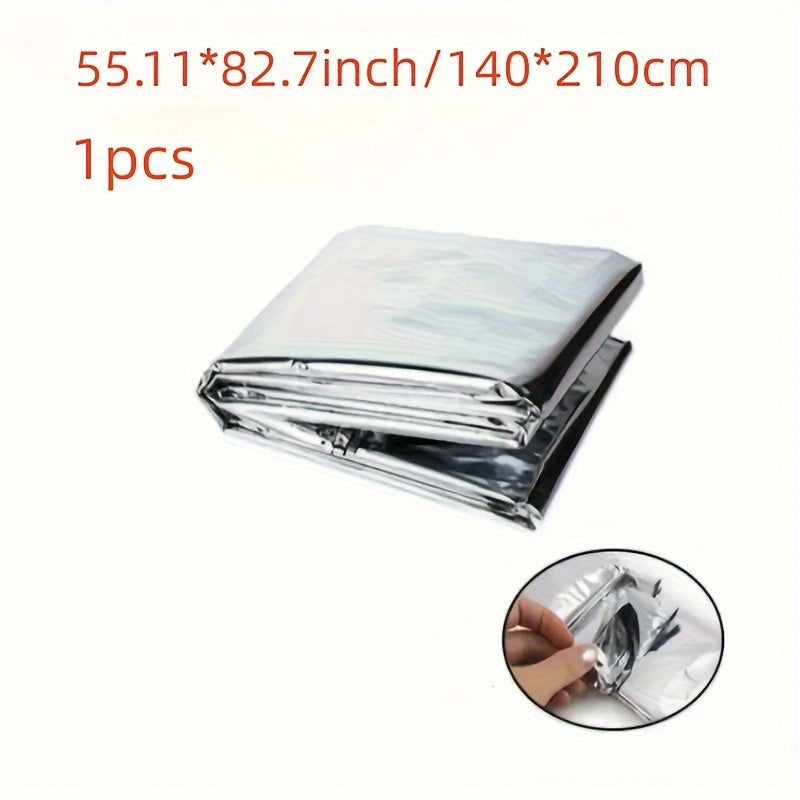 4pcs Emergency Thermal Blanket First Aid Aluminum Foil Blanket