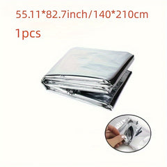 4pcs Emergency Thermal Blanket First Aid Aluminum Foil Blanket