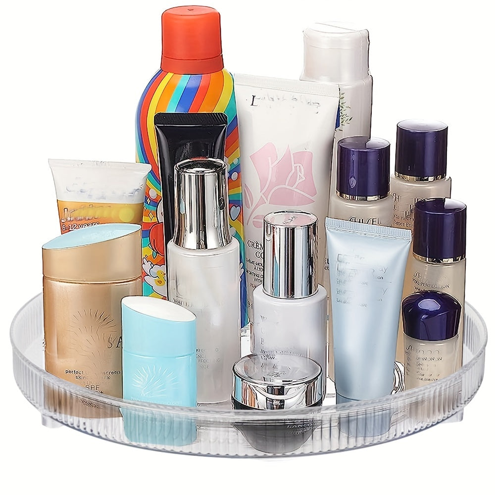 360 Rotating Makeup Organizer Countertop Cosmetic Holder Shelf