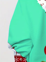 Christmas Kids Hoodie Pullover Long Sleeve Top Boy's Clothes