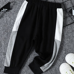 Kids Footed Straight Casual Trousers Baby Boys Sweatpants
