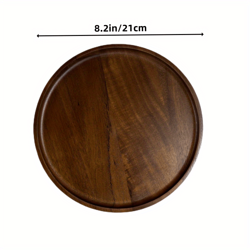 Wooden Snack Tray with Sashimi Plate