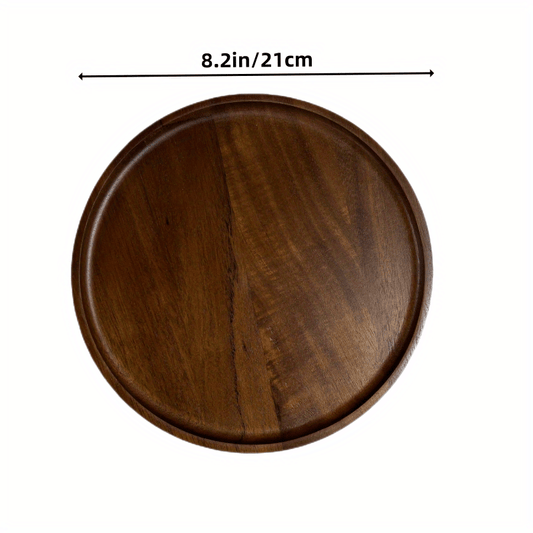 Wooden Snack Tray with Sashimi Plate