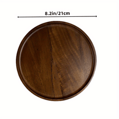 Wooden Snack Tray with Sashimi Plate