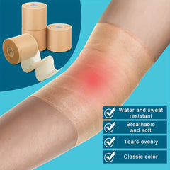 1pc 2pcs Outdoor Sports Foam Tape Sweat-proof & Moisture-absorbing