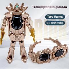 Creative Transforming Glasses Robot Relax Toy