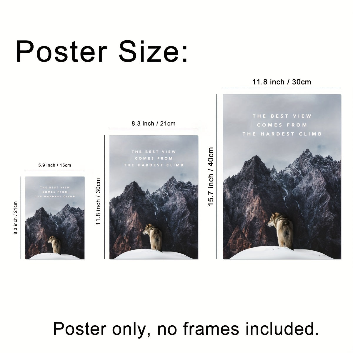 Modern Wildlife Landscape Art Painting Sticker for Kids