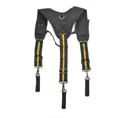 Tool Belt Suspenders Nail Pocket Set Adjustable Lumbar Support