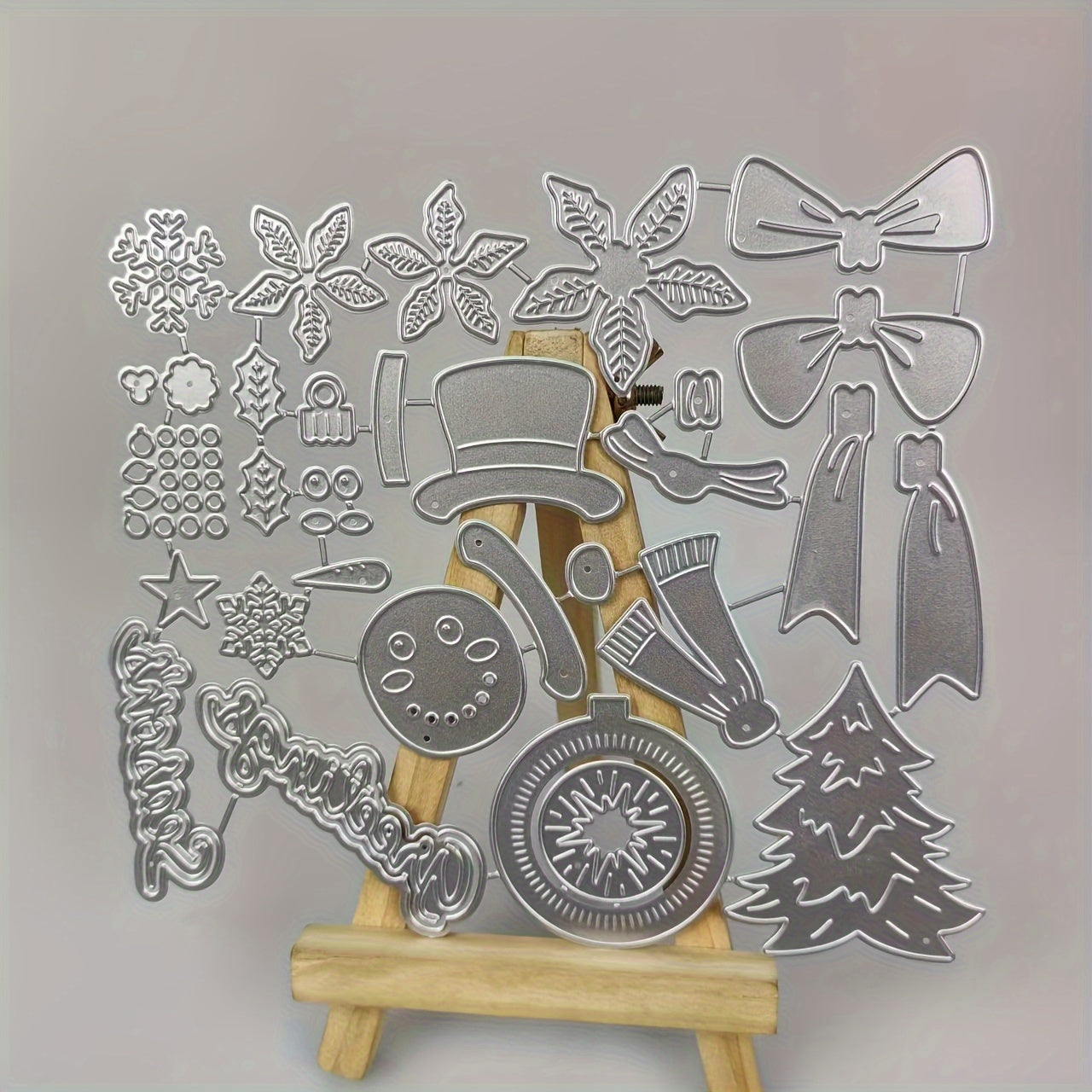 1Pc Christmas Snowman Metal Cutting Dies For Scrapbooking