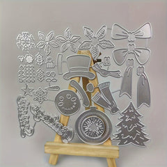 1Pc Christmas Snowman Metal Cutting Dies For Scrapbooking