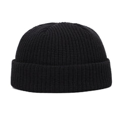Men's Solid Knitted Hat