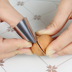 5pcs Stainless Steel Vegetable Nail Finger Guard Finger Tip Protector
