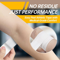 4pc Strong Adhesive Sports Tape Easy Tear Athletic Gymnastics Tape 1 96 196 8in