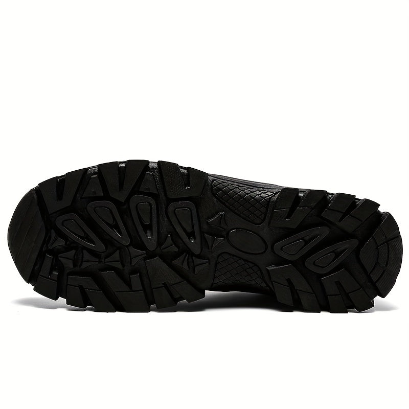 Unisex Lace Hiking Shoes Non Slip Thermal Outdoor Trekking Shoes