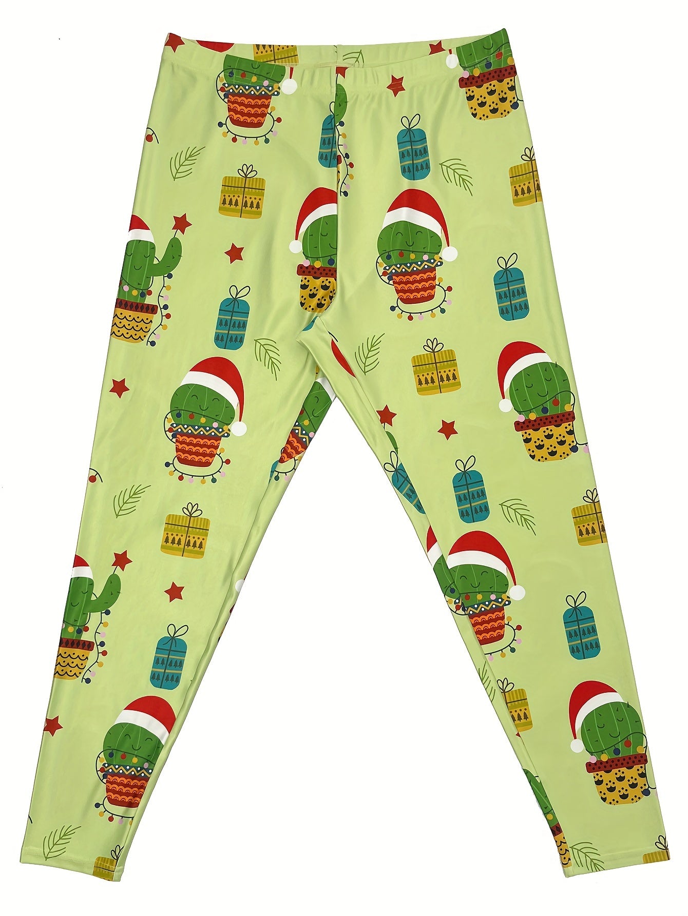 Christmas Sports Leggings High Stretch Fitness Leggings
