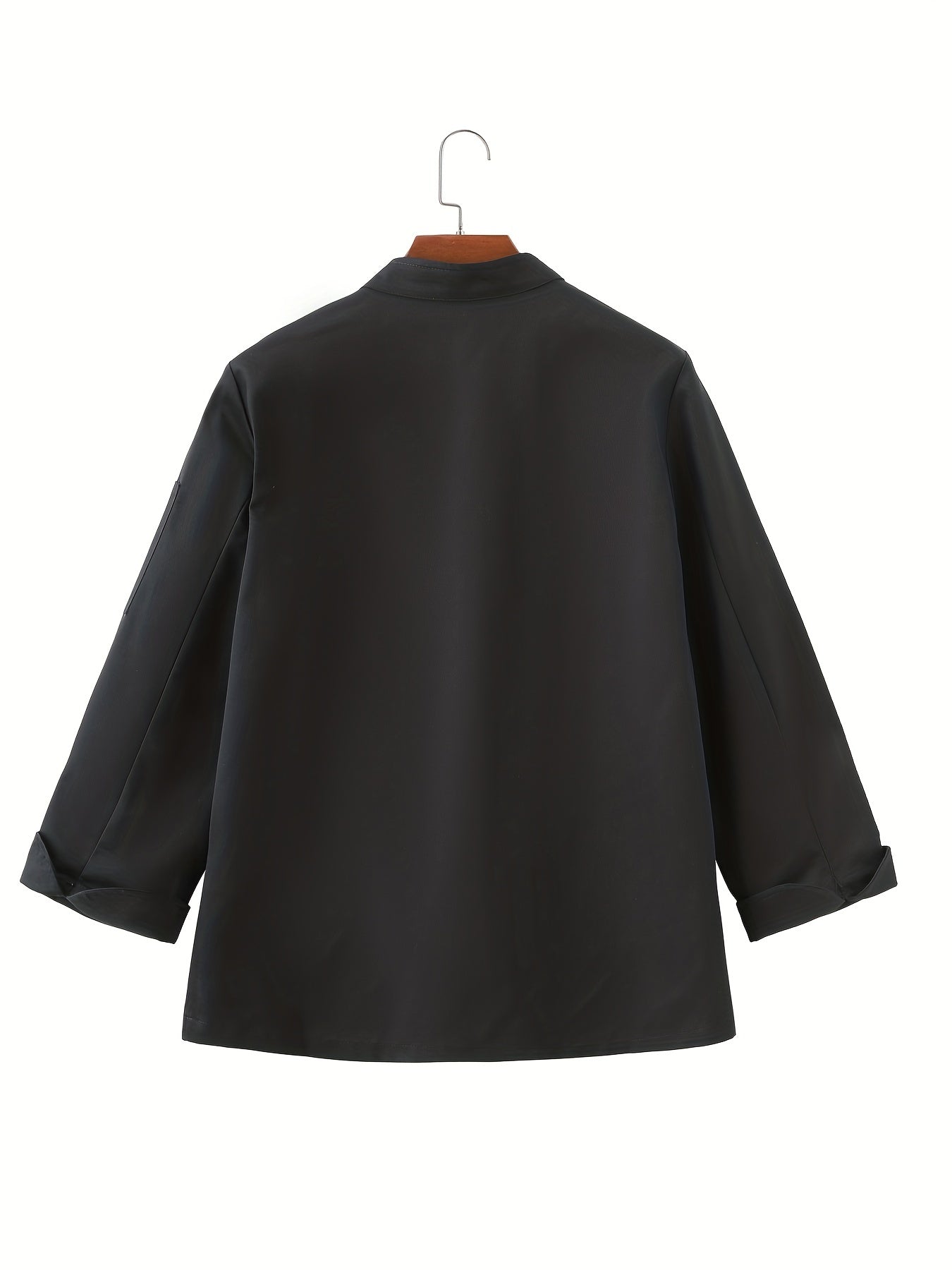 Long Sleeves Button Boat Neck Work Overalls For Chef