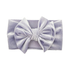 Velvet Bow Headband for Baby Girls