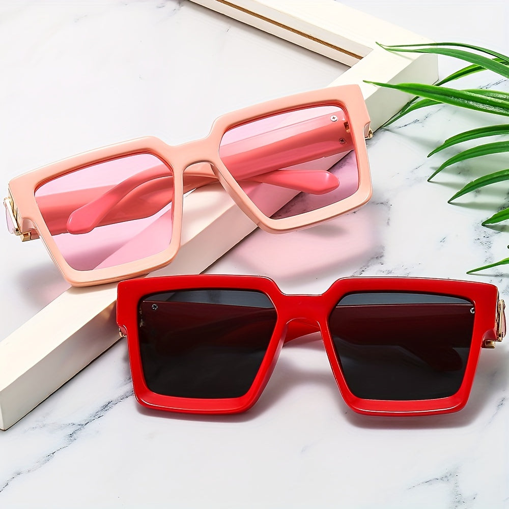 UV Protection Oversized Sunglasses for Men & Women