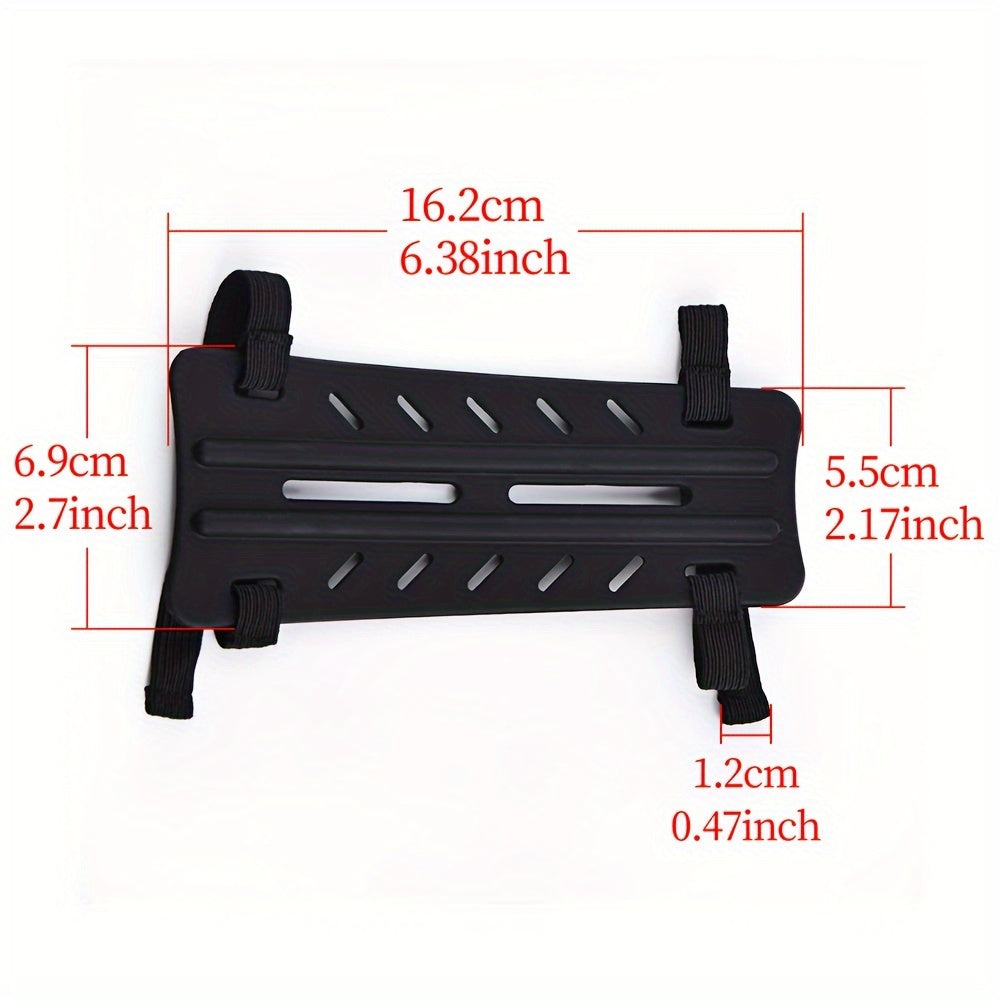 Solid Rubber Arm Guard With Adjustable Strap for Archery