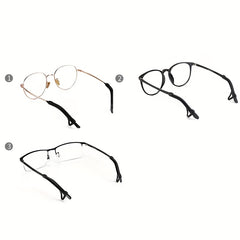 4 Pairs Silicone Anti Slip Glasses Ear Hooks Keep Glasses Secure