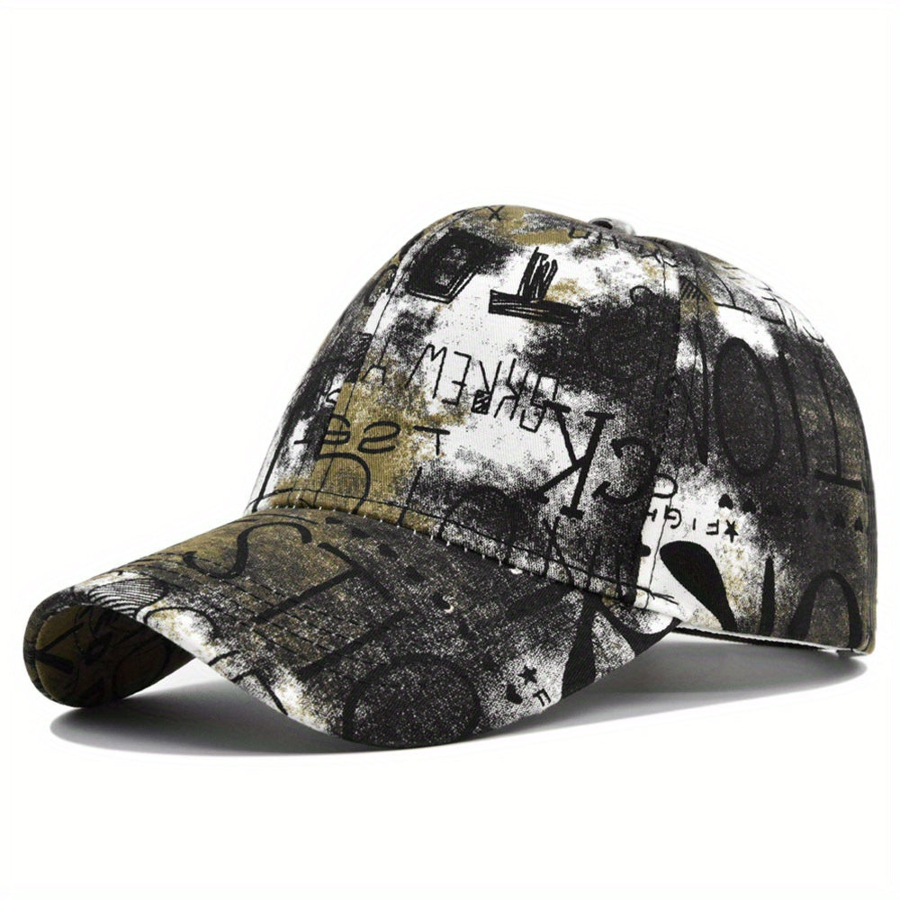 Graffiti Hip hop Baseball Cap Men's And Women's Versatile Cap