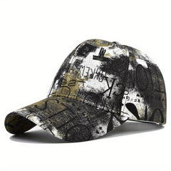 Graffiti Hip hop Baseball Cap Men's And Women's Versatile Cap