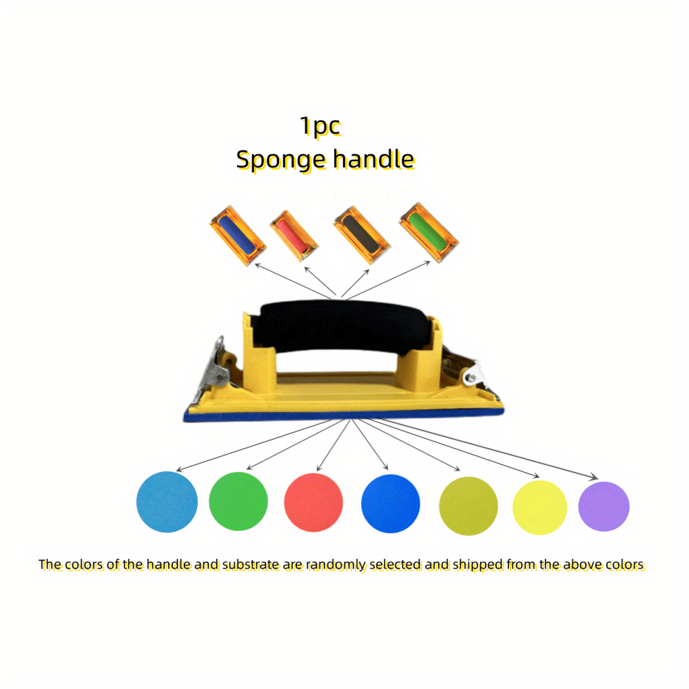Sandpaper Holder Sanding Clip Wall Polishing Tool Hand Sandpaper Machine