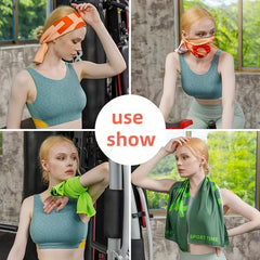 Quick Drying Microfiber Sports Towel for Running Yoga Fitness
