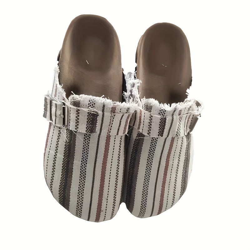 Women's Comfortable Flat Mules Non-slip Clogs