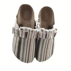 Women's Comfortable Flat Mules Non-slip Clogs