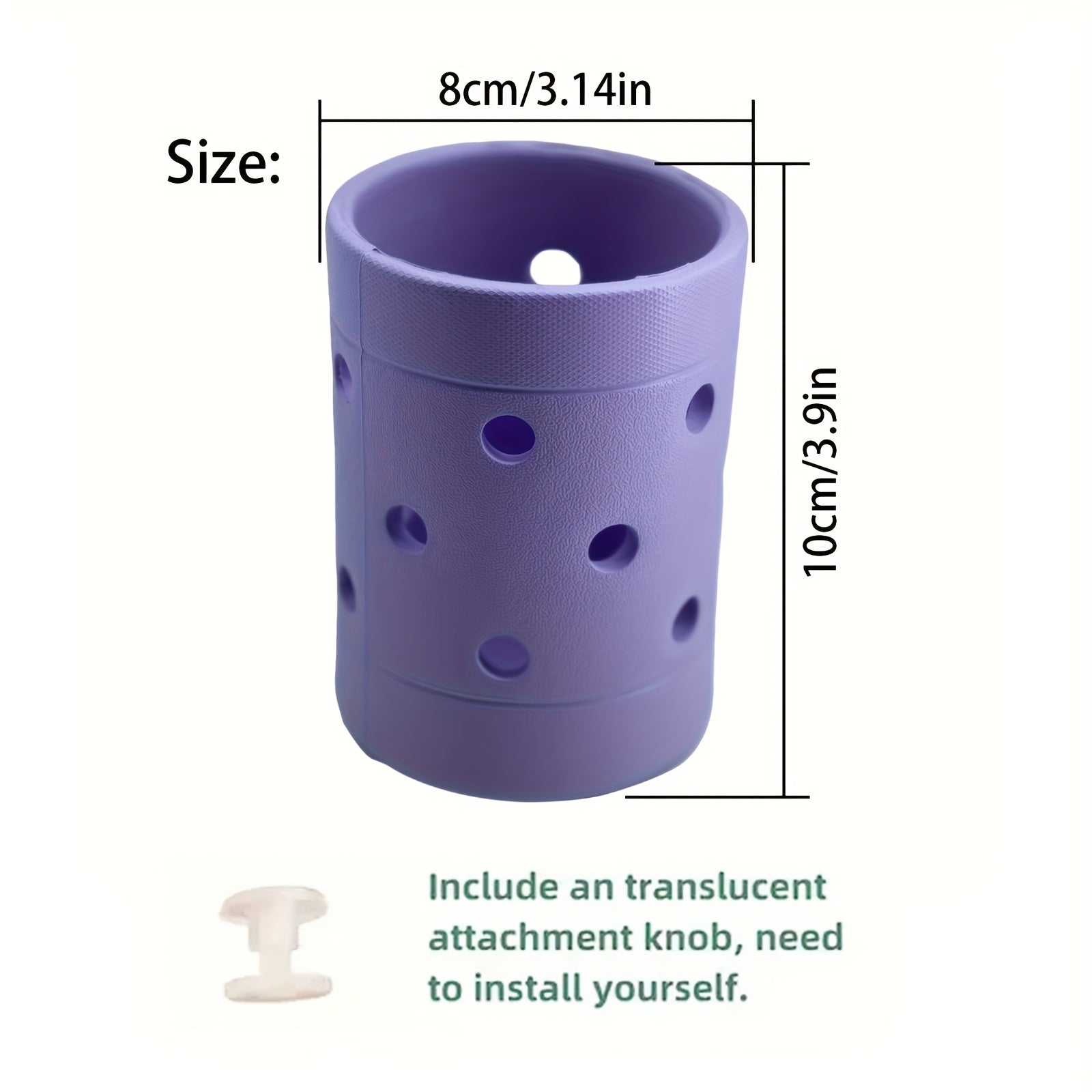 Silicone Cartoon Cup Holder for Bogg Bag - Lightweight Beach Bag Accessory