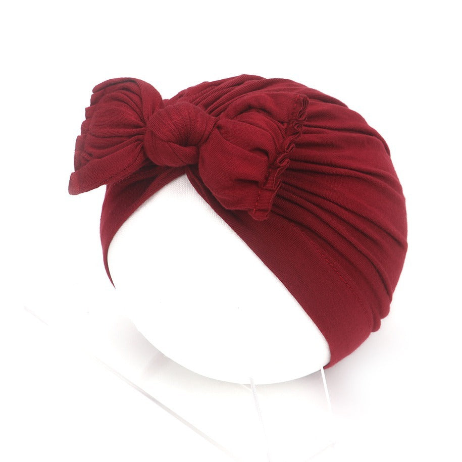Breathable Bow-shaped Baby Floppy Hat