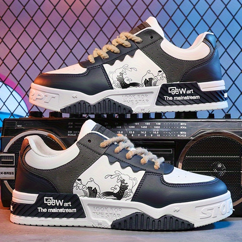 Men's Non Slip Skate Shoes Outdoor Sneakers