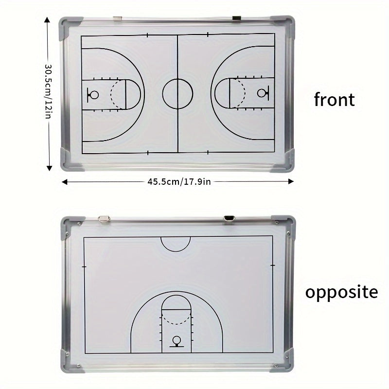 Aluminum Basketball Tactical Board Magnetic Wall mounted Teaching Board