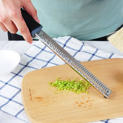 Lemon Zester Stainless Steel Kitchen Cheese Grater with Soft Handle